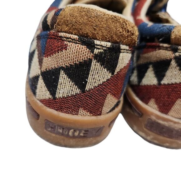 Twisted X Hooey Loper Shoes Mens 9.5 M Colorful MHYC006 Loafer - Picture 11 of 13